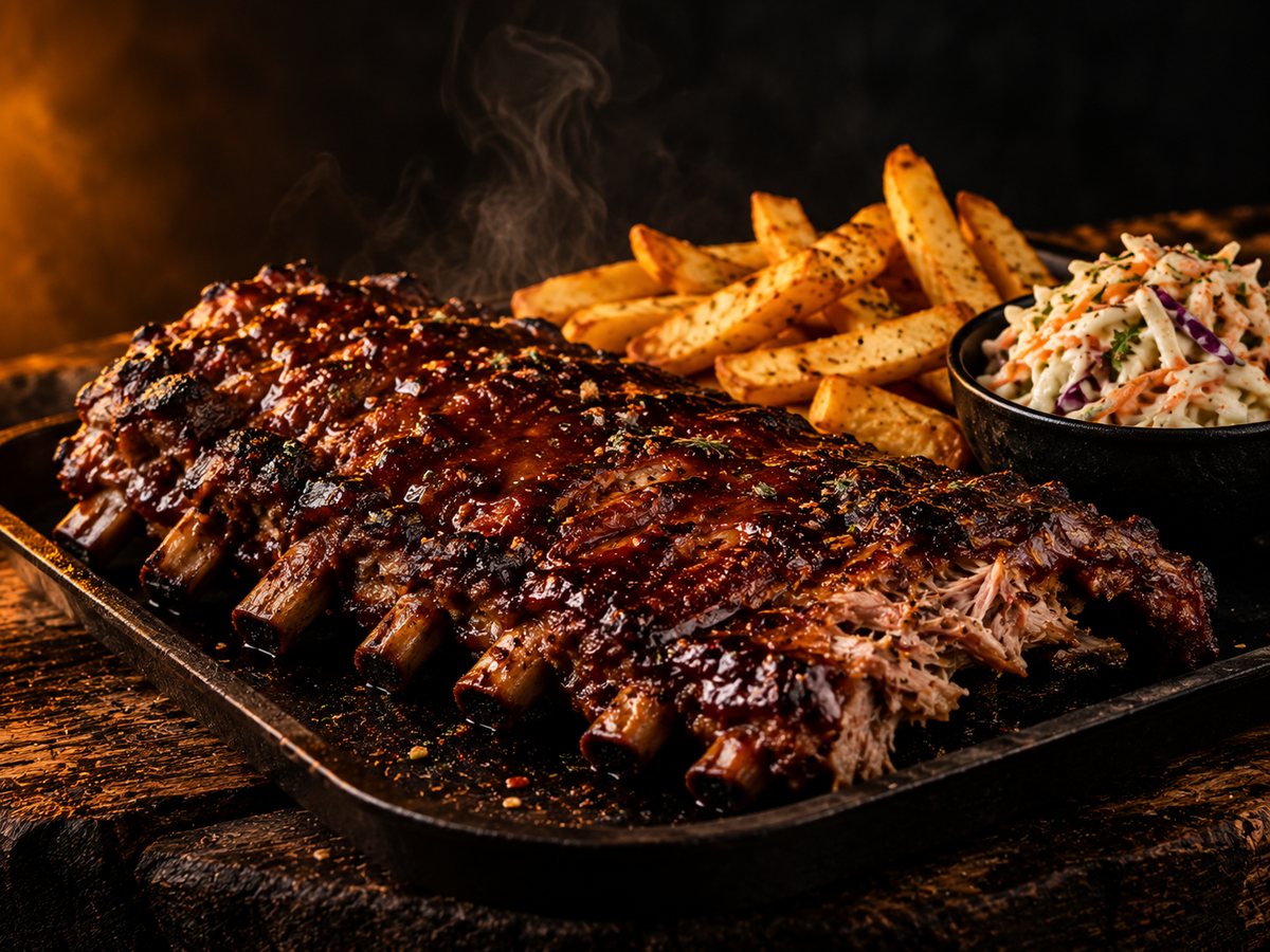 Żeberka BBQ
